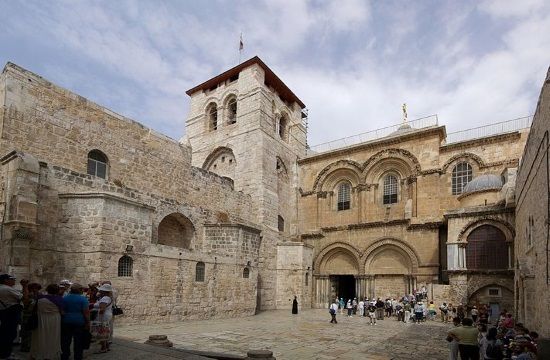 711px_Jerusalem_Holy_Sepulchre_BW_19_Jerusalem_s_Holy_Sepulcher_reopens_following_Covid_19_closure_724637203