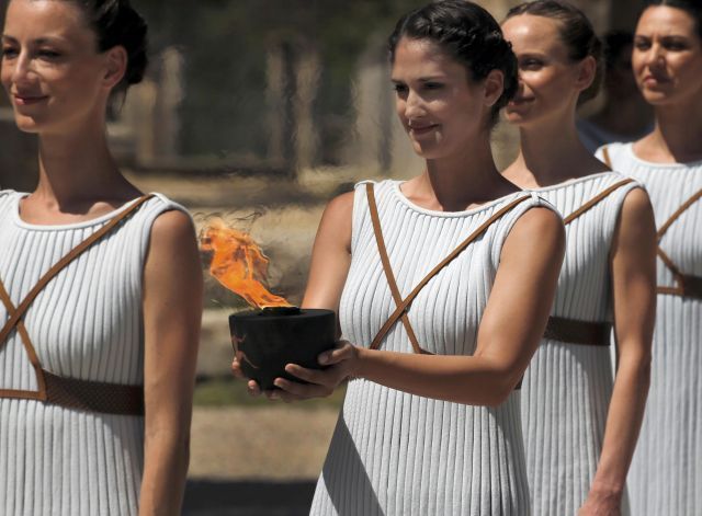 The Lighting Ceremony in Ancient Olympia