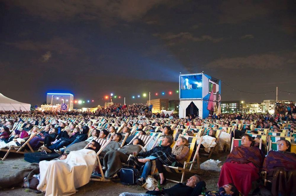 Open-air film festival in Amsterdam