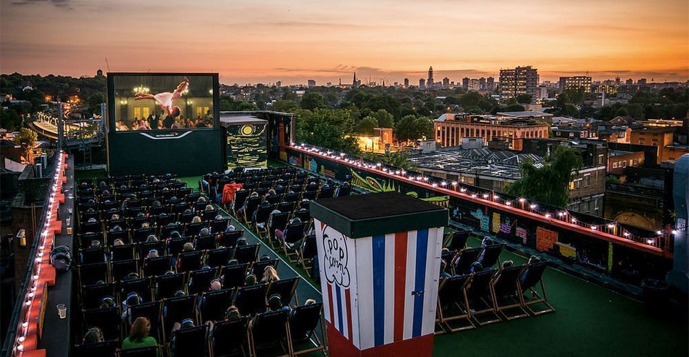 Rooftop Cinema in London